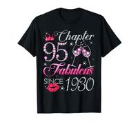 Chapter 95 Fabulous Since 1930 95Th Birthday Gift For Women T-Shirt