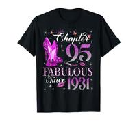 Chapter 95 Fabulous Since 1931 95Th Birthday Gift for Women T-Shirt