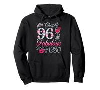 Chapter 96 Fabulous Since 1930 96Th Birthday Gift For Women Pullover Hoodie