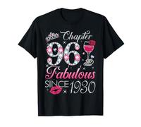 Chapter 96 Fabulous Since 1930 96Th Birthday Gift for Women T-Shirt