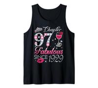 Chapter 97 Fabulous Since 1929 97Th Birthday Gift for Women Tank Top