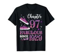 Chapter 97 Fabulous Since 1929 97Th Birthday Girl Lady T-Shirt