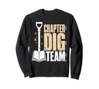 Chapter Dig Team Library Staff Reading Sweatshirt