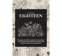 Chapter Eighteen - 18th Birthday Journal: Boho-Inspired Notebook Gift | 110 Lined Pages for Reflections, Goals & Dreams