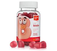 Chapter One Kids Biotin Gummies for Hair, Skin & Nails Support, Kosher Chewable Biotin Supplement, Delicious Mixed Fruit Flavor, 60 Gummies