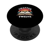 Chapter Twelve Book Reading 12th Birthday 12 Year Old PopSockets Adhesive PopGrip