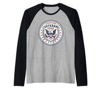 Chapter Veteran Pride Est 2026 Patriotism Eagle Emblem Raglan Baseball Tee
