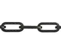 Chapuis BL11 Black Steel Wire Indicative Loading Chain for Jewellery Decoration 25m/Ø2mm