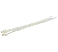 Chapuis colr1 Clamps Polyamide, 142 mm/2.5 mm Diameter, Set of 20 Pieces, White