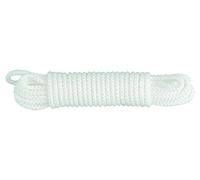 Chapuis DR2 Polypropylene Braided Rope, White, 10 mm