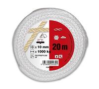 Chapuis FDB1020 Braided Polypropylene Rope - Break Strength Indicative 1 T Diameter 10 mm Length 20 m White