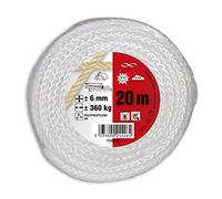 Chapuis fdb620 Braided Polypropylene Rope - Break Strength Indicative 360 kg Diameter 6 mm Length 20 m White