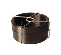 Chapuis fgn08 Plastic-Coated Steel Wire, Black, 75/Ø 0.8 mm
