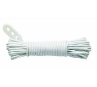 Chapuis FLP2BL Washing Line Polypropylene + Elastic Strap Diameter 2.6 mm Length 20 m White