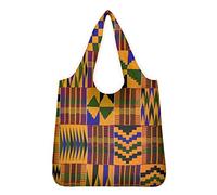 chaqlin African Ethnic Tribe Style Shopping Bags Large Capacity Reusable Grocery Bags Durable Outdoor Sport Camping Picnic Lunch Bags Women Ladies Casual Shoulder Bags