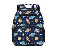 chaqlin Astronaut Backpack Kids School Bags for Boys Small Daypacks Rucksacks Age 4-6 Years Children's Backpack Kids Book Bags for Preschool Kindergarten