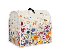 chaqlin Blossom Cute Flower Stand Mixer Cover for Kitchen Food Mixer Cover Kitchen Blender Cover Stain Resistant Washable Protective Cover Kitchen Mixer Cover with Pocket for Stand Mixer,Size L