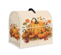 chaqlin Fall Stand Mixer Covers Compatible with 6-8 Quart Mixers,Thanksgiving Decor Kitchen Appliance Cover Washable Universal Fit Coffee Maker Blender Juicer,Fall Leaves Pumpkin