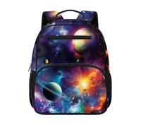 chaqlin Galaxy Backpack Kids School Bags for Boys Daypacks School Rucksacks Age 4-6 Years Children's Backpack Cute Small Book Bags for Preschool Kindergarten
