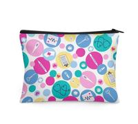 chaqlin Kawai Medical Makeup Travel Case Cosmetic Organizer Bag for Women Girls Coin Purse Change Pouch Zipper Wallet,Medical Doctor Gifts Cosmetic Bags Large Travel Wash Bags Toiletry Container