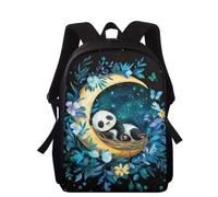chaqlin Lovely Panda School Bags Kids Backpack Cute Bookbags Animal Panda Print School Backpack for Girls Boys Large Daypack Elementary Preschool School Bookbags Rucksack