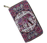 chaqlin Multi Credit Card Wallet for Womens Ladies Gifts,PU Leather Travel Business ID Cards Notes and Coins Money Bags Phone Case