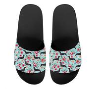 chaqlin Women Men Bathroom Slipper Non-Slip Shower Sandals Slide Pool Beach Shoes Couple Water Shoes Summer Slip On House Slippers