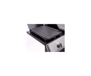 Char-Broil 140 515 Cast Iron Side-Burner Griddle (Plancha) - 37x25x13 cm, Fits Most Gas Grills, Durable & Easy to Clean