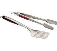 Char-Broil 140 543 - Comfort-Grip 2 Piece Grilling Tool Set, Stainless Steel.