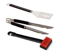 Char-Broil Beginners Plastic & Stainless Steel 3 Piece Barbecue Tool Set
