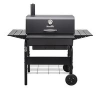 Char-Broil Charcoal BBQ Charcoal L with Adjustable Charcoal Grate & Chimney | Ideal for 6+ people, Front & side shelves with hooks, Easy-clean ash trap, Connect to Charcoal 2Go to create an offset smoker