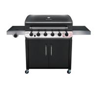Char-Broil Convective Series 640 B XL - 6 Burner Gas BBQ Grill with Side Burner - Black