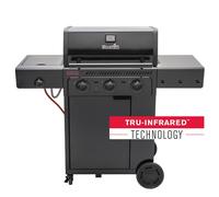 Char-Broil Essential 3G - 3 Burner Gas BBQ Grill - Black 140234