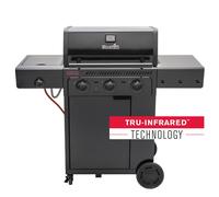 Char-Broil Essential 3G - 3 Burner Gas BBQ Grill - Black