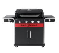 Char-Broil Gas2Coal 2.0 440 - 4 Burner Dual Fuel Gas & Charcoal BBQ Grill 140926