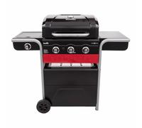 Char-Broil Gas2Coal 330 - 3 Burner Dual Fuel BBQ Grill with Side Burner 140723