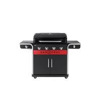 Char-Broil Gas2Coal 440 Hybrid Grill - 4 Burner Gas &Amp; Coal Barbecue Grill (Black Finish) One Colour