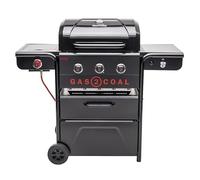 Char-Broil Gas2Coal Special Edition 3+1 Burner Hybrid Grill, Patented Charcoal 900°C Sear Burner & Extra Plate