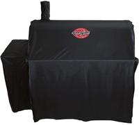 Char Griller 3737 Grill Cover, Fits 2137 Outlaw Charcoal Grill, Black
