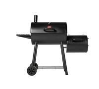 Char-Griller Smokin' Pro Charcoal Grill Offset Smoker, Black