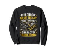 Character Building Go Get the 9/16 Dad Joke Design Childhood Sweatshirt