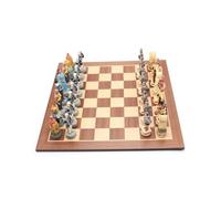 Character Chess Set with Personalized Storage, Classic Game for Kids Beginners & Adults(B)