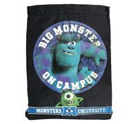 CHARACTER Childrens Printed Collections Drawstring Bags for School PE Sports and Swim - Monsters Inc - Blue - One Size