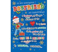Character Christmas Card Boyfriend - 9 x 6 inches - Regal Publishing