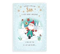 Character Christmas Card Son - 9 x 6 inches - Avant Garde Studios