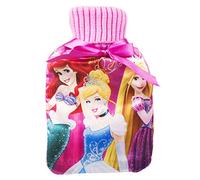 Character Deluxe Hot Water Bottle and Cover Set Range- Choose Your Option. (Disney Princess True Love Designs (1 L))