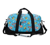 Character Duffle Bag, 16” Travel Sleepover Bag for Girls, Weekender Bag, Dance Bag, Spongebob, 16" x 10" x 6.5", Duffle