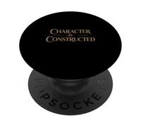 Character Is Constructed Masonic Discipline PopSockets Adhesive PopGrip