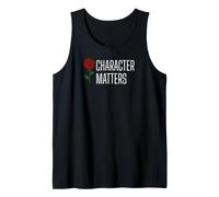 Character Matters Liberal Progressive Political Integrity Tank Top