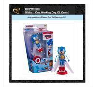 Character Options Flying Heroes Hover 'N' Spin Sonic with Real Flying Action NEW